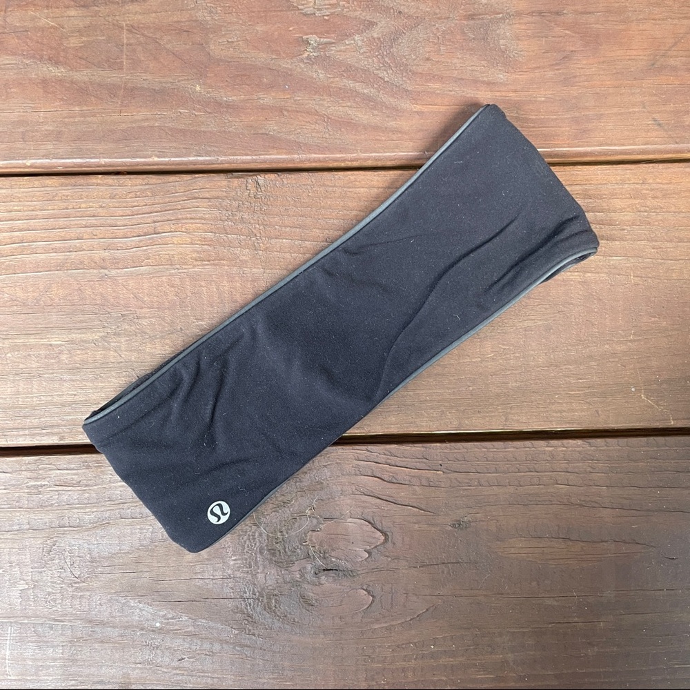 Lululemon Black Ear Band/Head Band